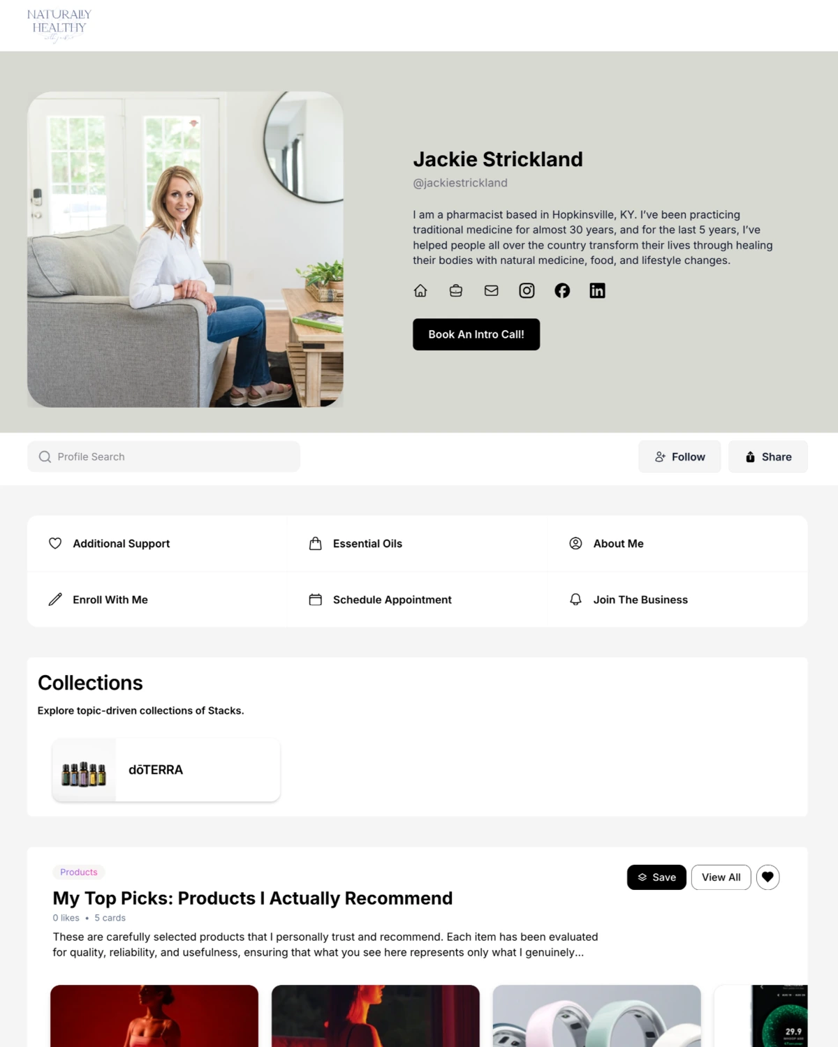 Jackie Strickland — creator hub