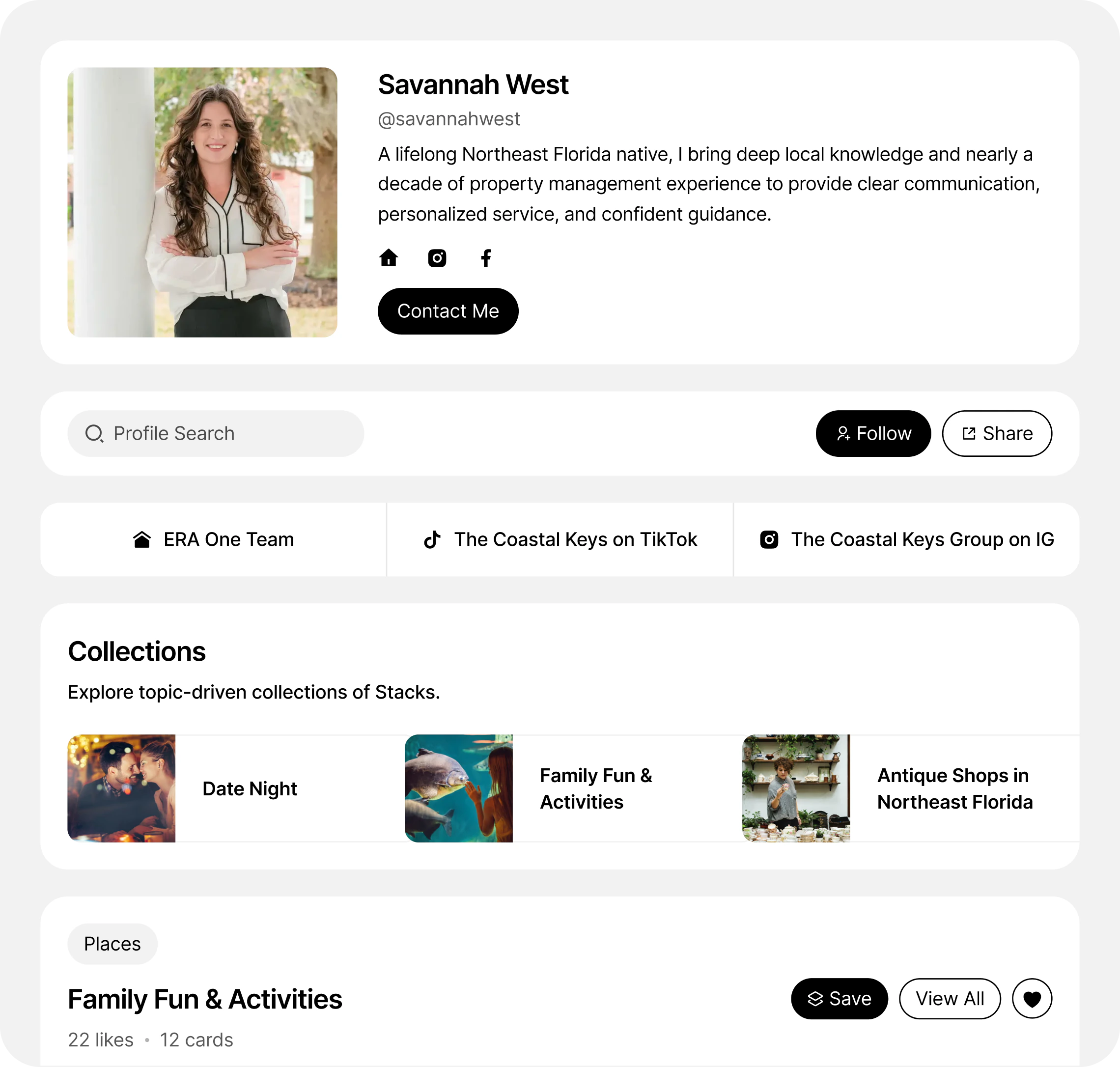 ERA ONETEAM Savannah Stacklist hub
